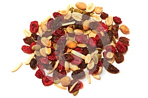 Trail mix portion