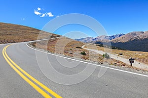 Trail Ridge Road in Rocky Mountain National Park