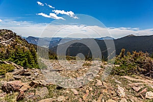 Trail Ridge Road in Rocky Mountain National Park