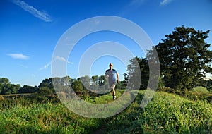 Trail running!