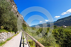 Trail in Sarca Valley - Trentino Italy