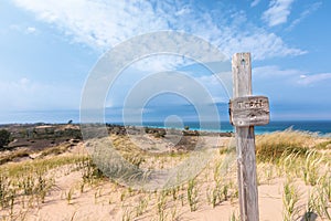 Trail at Sleeping Bear Dunes National Lakeshore, USA