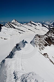 Bürgersteig der schnee 