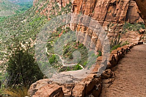 Trail to Angels Landing photo