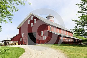 Trail to the Big, Red Barn