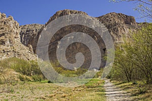 The trail to Boquillas Canyon, Big Bend National Park