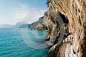 Trail to Grotta del Bue Marino