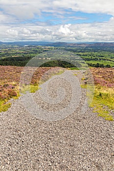 Trail to Knocknarea mountain