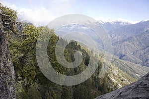 Trail to Moro Rock in Sequoia National Park