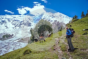 On the trail to Rakaposhi