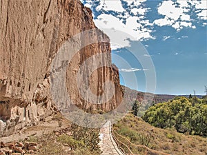 Trail to Ruins in Bandelier National Monument