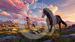 Trailblazing Equine: A Horse\'s Tale of Mountain Adventures