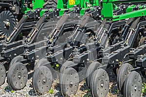 Trailed seeder is an agricultural equipment designed for sowing agricultural crops