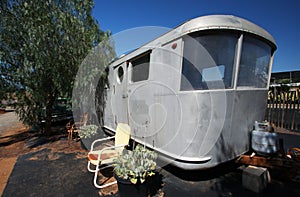 Trailer home with big windows