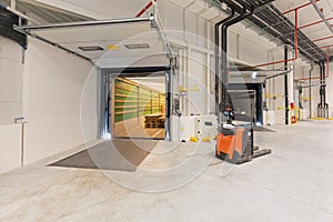 Trailer at Loading Bay