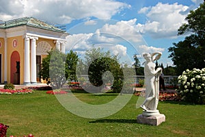 Trailing garden. Ekaterininskiy a palace. Tsarskoe Selo near Saint-Petersburg