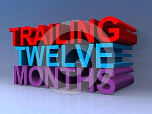 Trailing twelve months