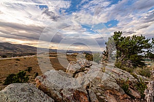 The trails around Horsetooth Reservoir