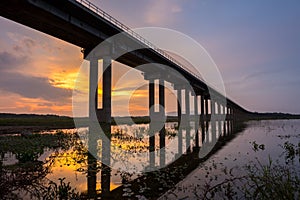 The train bridge