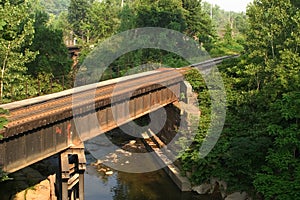 Train Bridge Horizontal