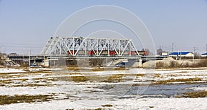 Train on the Bridge