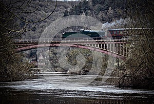 Train bridge