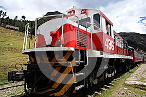 The Huancayo-Huancavelica railway, popularly called \