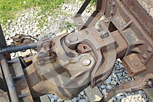 Train car hook coupler