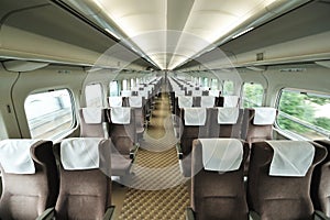 Train car seat