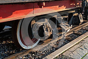 Train Car Undercarriage, passenger train