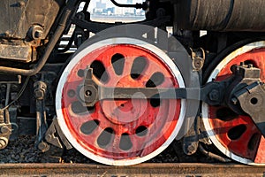 Train Car Undercarriage, passenger train