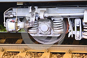 Train Car Undercarriage, passenger train, freight train. color