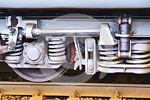 Train Car Undercarriage, passenger train, freight train. color