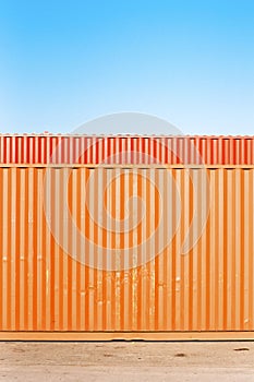 Train cargo container