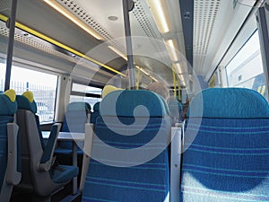 train carriage interior
