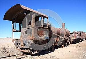 Train cemetery