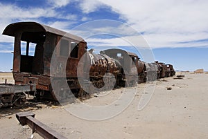 Train cemetery