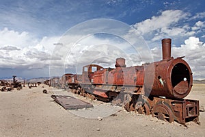 Train cemetery