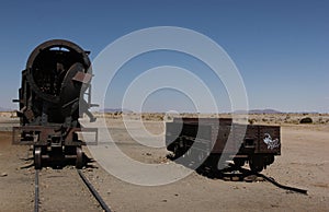 The train cemetery in Bolivia