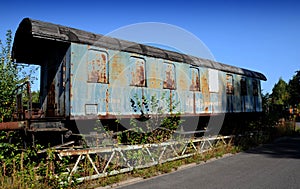Train cemetery
