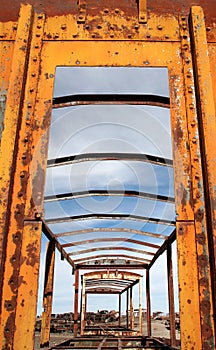 Train Cemetery at Uyuni, Bolivia