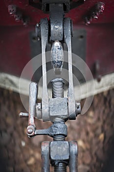 Train coupling or connection