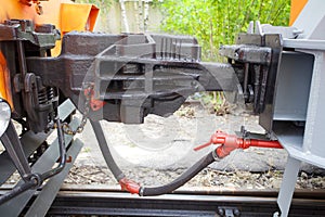 Train coupling photo