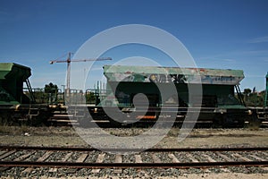 THE TRAIN AND THE CRANE