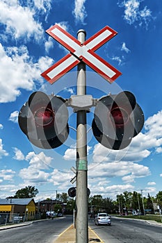 Train crossing