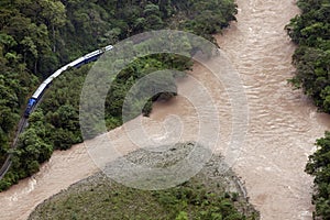 Train from Cusco to Aguas Calientes