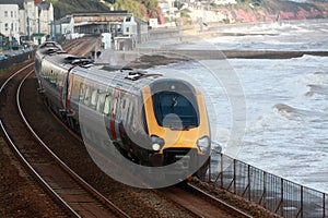Train at Dawlish