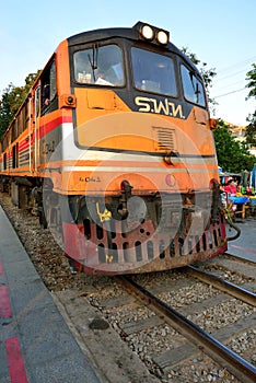 Train on Death Railway