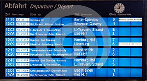 Train Departure Board