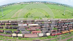 Train depot aerial